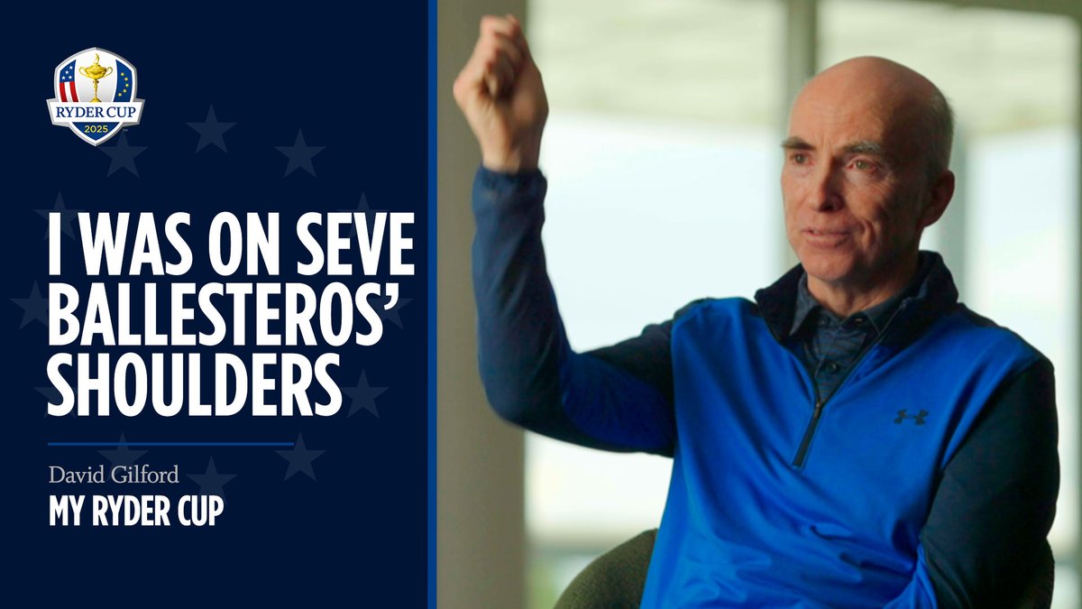 My Ryder Cup: David Gilford 🇪🇺 The silent assassin on his bond with Seve Ballesteros.