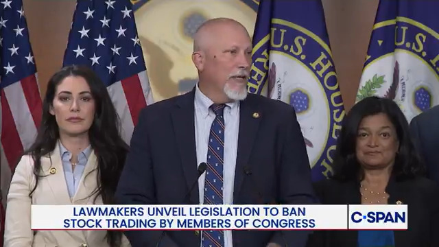 There is now a broad coalition united to ban Congressional Stock Trading. The American people are with us. Let’s pass this legislation and get it to the President’s desk ASAP