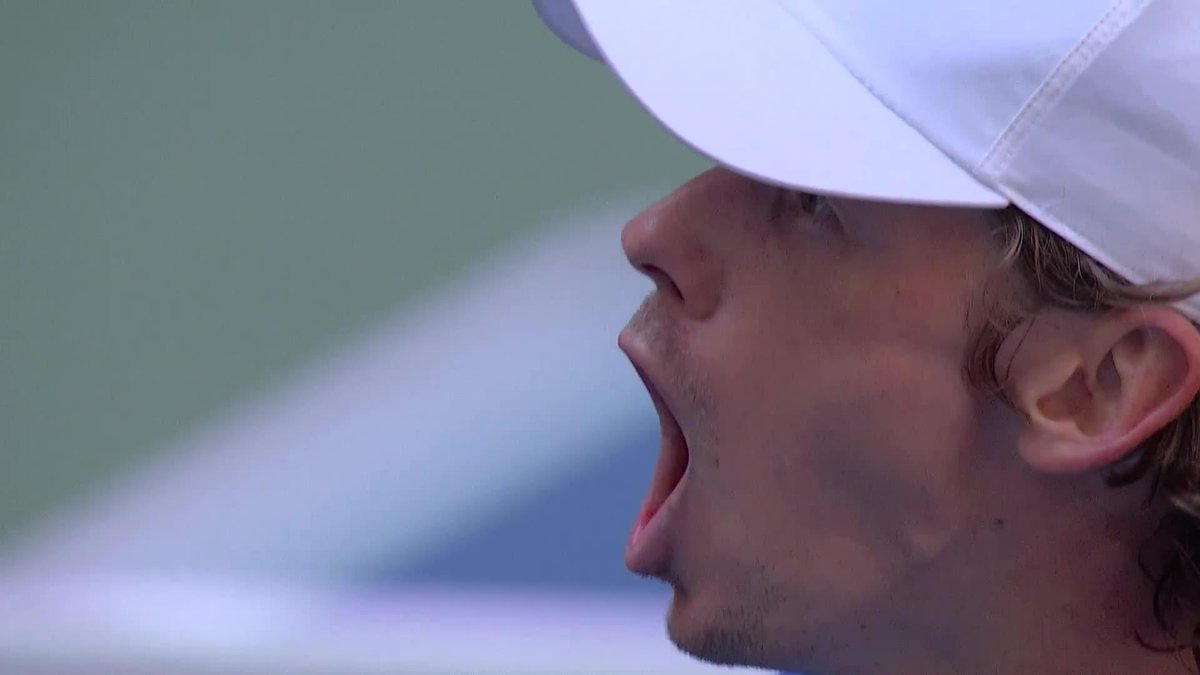 Fired up Demon! 👿 Alex de Minaur is on the charge in the fourth set.