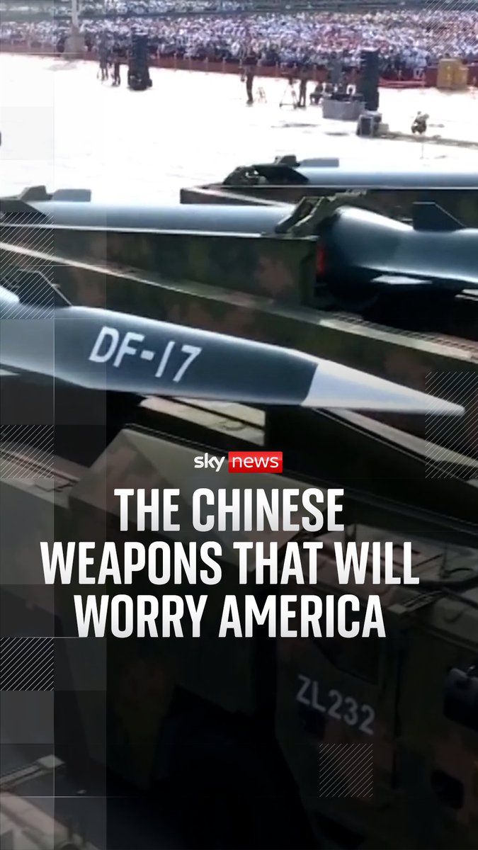 Which Chinese weapons should America be most worried about? Sky's defence and security analyst Michael Clarke talks us through some of the hardware that has been on display in Tiananmen Square. Read more about China's armed forces: