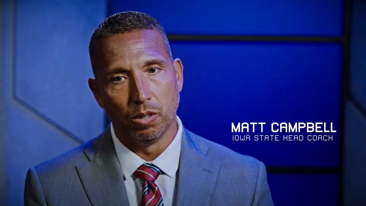 โThey came back with a purpose and on a mission.โ ๐ค Who is coming out on top when Iowa takes on No. 16 Iowa State Football with the CyโHawk Trophy on the line? Matt Campbell discusses the rivalry with Brady Quinn ahead of Big Noon Kickoff starting this Saturday at 10am ET on FOX ๐
