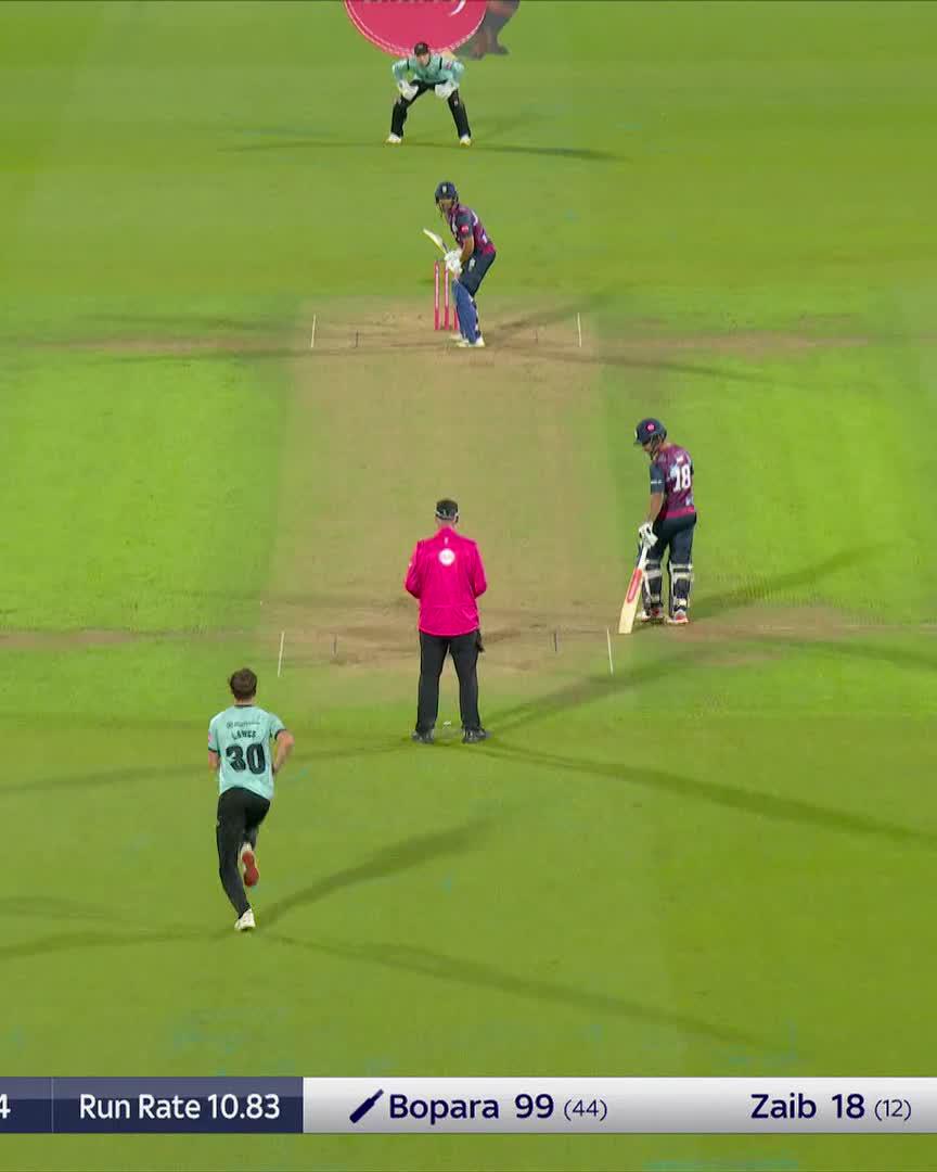 The moment Ravi Bopara reached his third Blast century 😍