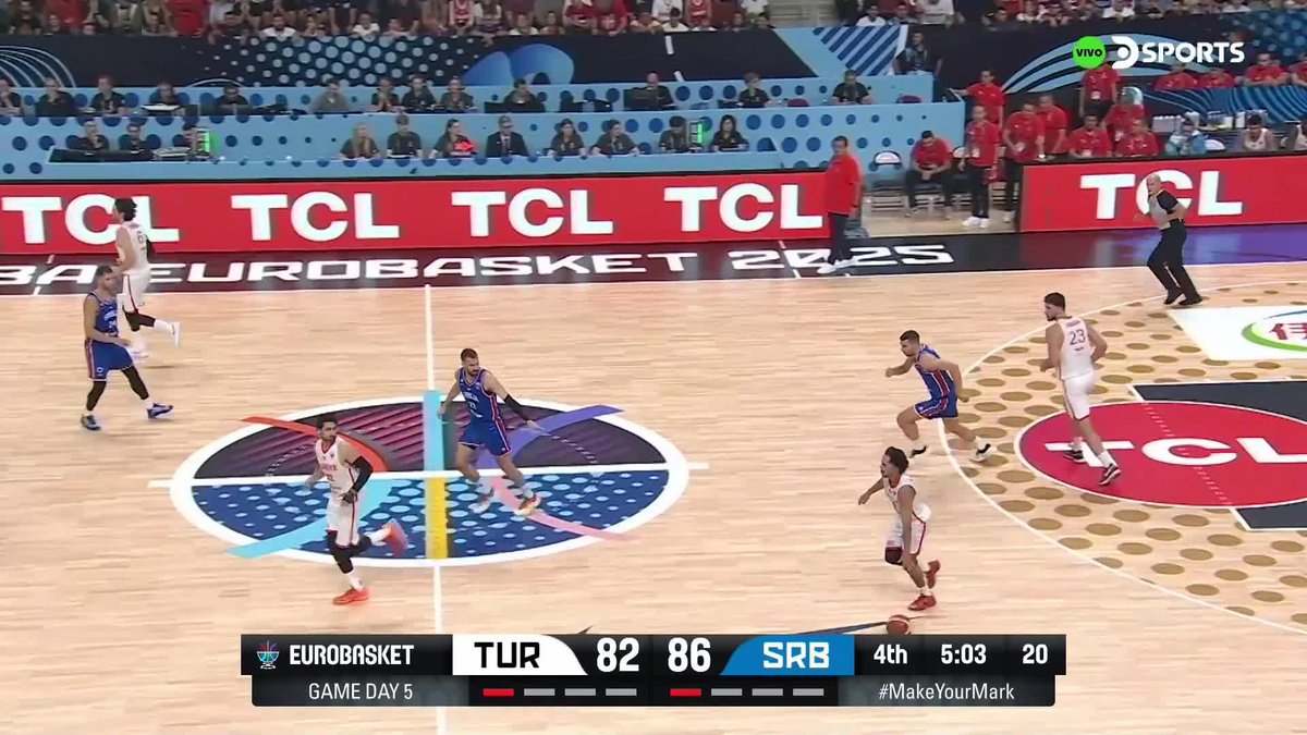 ¡¡TIENEN PROHIBIDO ERRAR UN TIRO!! ESPECTACULAR definición de partido entre Turquía y Serbia en el #EuroBasketEnDSPORTS. #BásquetEnDSPORTS