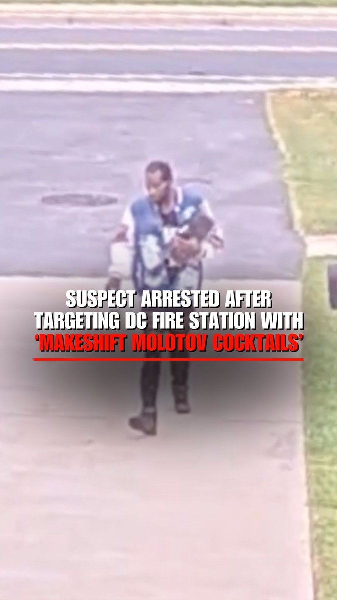 A man has been arrested after police say he planted makeshift Molotov cocktails near a suburban Washington, D.C. fire station. Police say the devices were deemed ineffective, but that devices targeting the area are becoming more dangerous.