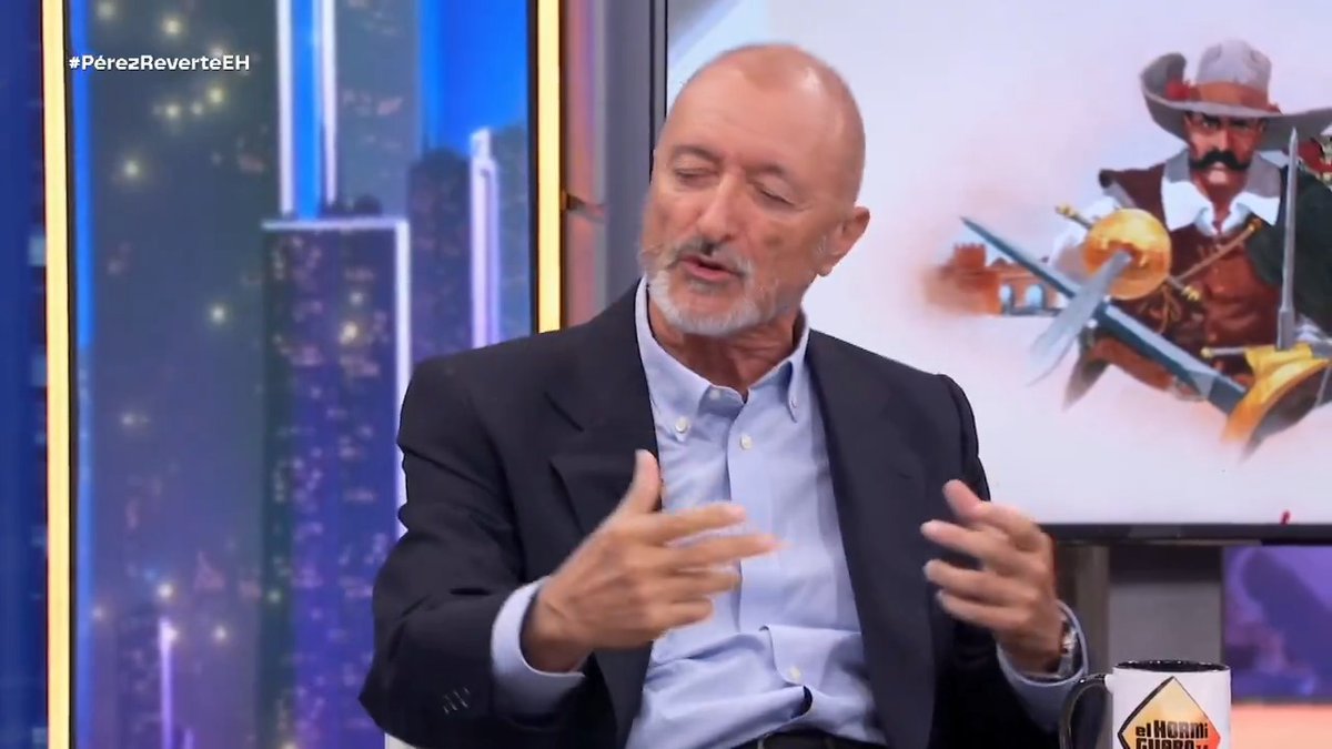 .Arturo Pérez-Reverte habla de Alatriste según la política: “Ha sido atacado por ambos extremos” #PérezReverteEH