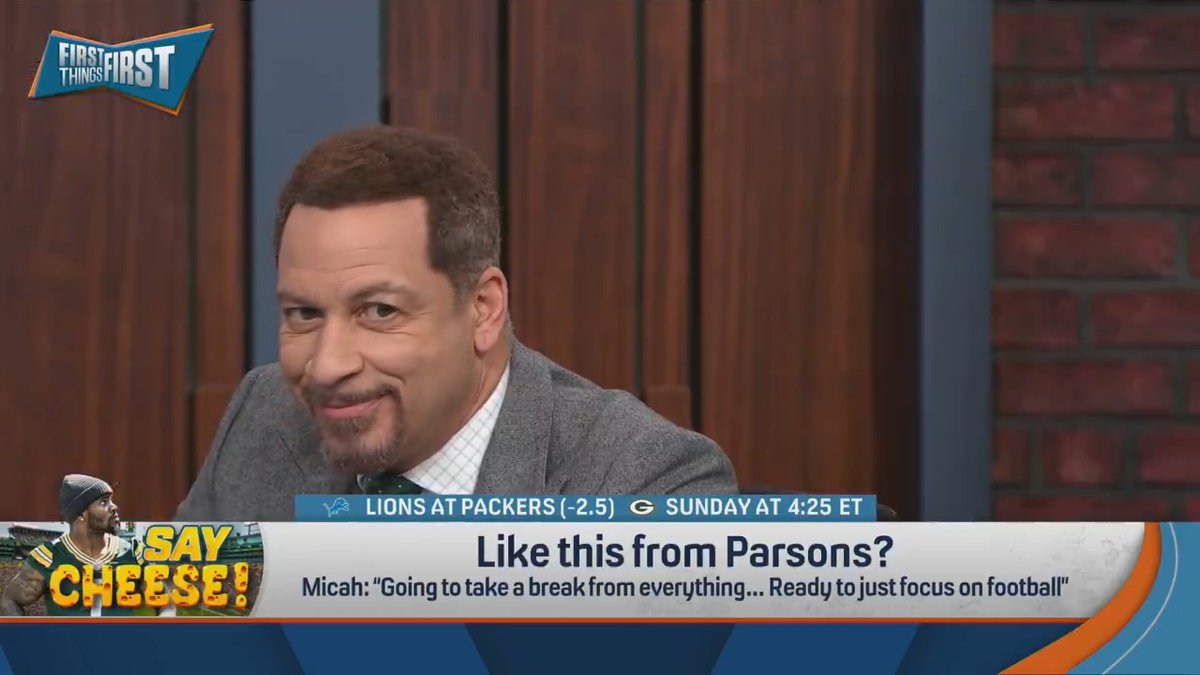 Micah Parsons says he's ready to just focus on football... Chris Broussard reacts: “Micah is a personality. Micah is a podcast star now… Micah is out there. So I gotta be honest like I don’t like it… I ADORE IT! I RELISH THIS! I CHERISH IT! I LOVE IT!”