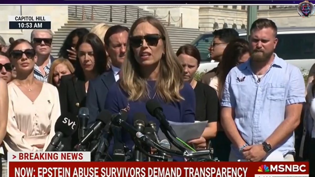 Farmer: "Epstein and his associates were allowed to harm hundreds, if not thousands of other girls and young women. We have never been told whether those images were found when they discovered a large amount of child sexual abuse material on his property."
