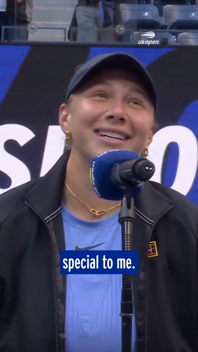 After Wimbledon, Amanda Anisimova kept calm and carried on. At the US Open, the championship lights are flashing again. ✨