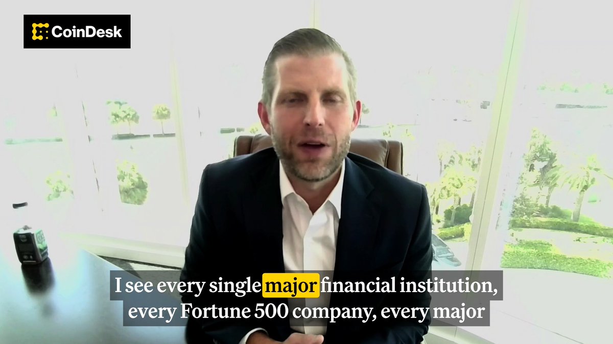 🇺🇸 LATEST: @AmericanBTC is now public. Eric Trump, co-founder and Chief Strategy Officer, joins Jenn 3.0✨ to discuss the public listing of his company on the Nasdaq. Full interview now live.⤵️