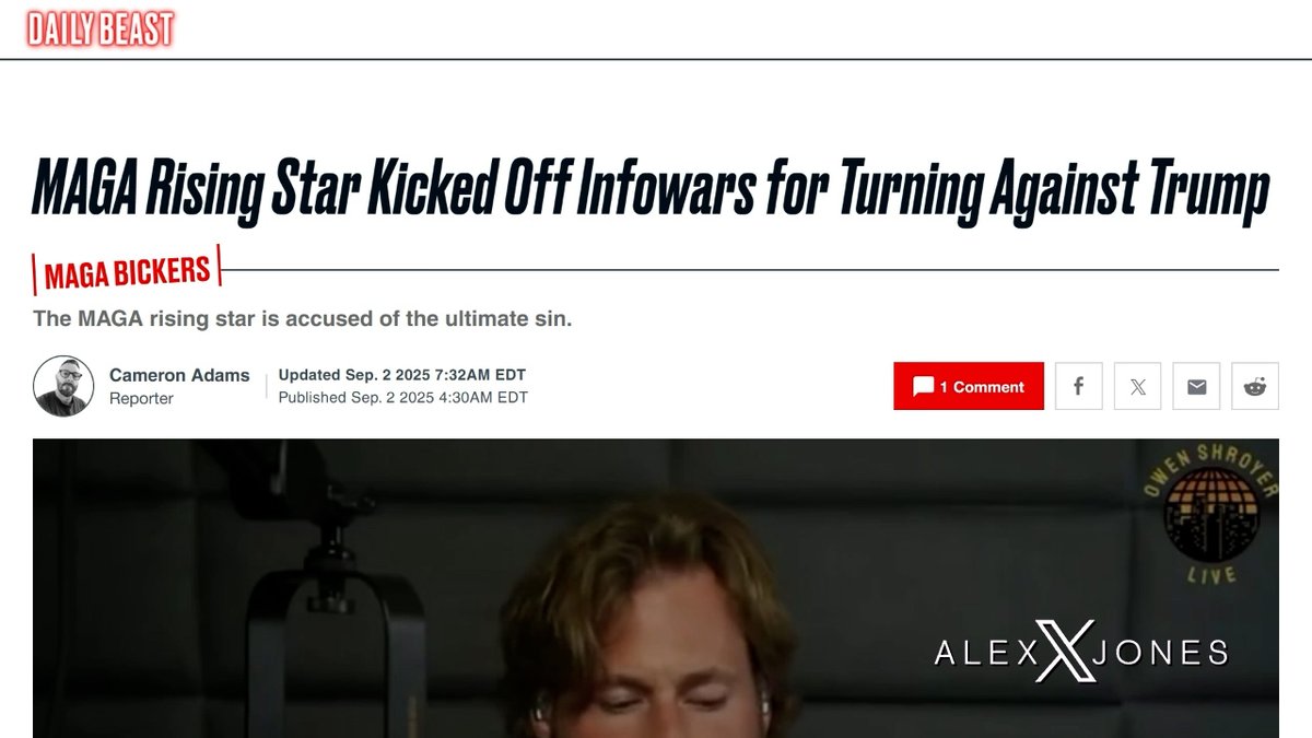 BREAKING: The 'Owen Shroyer Was Fired By Infowars' Hoax Crashes &amp; Burns! Alex Jones Gives New Details Of Why He Became So Enraged By MSM's Attempted Gaslighting
