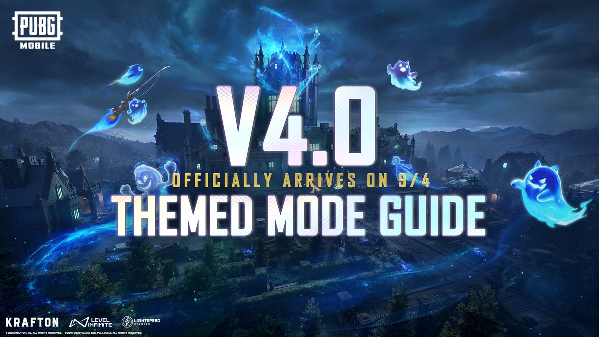 PUBG MOBILE Version 4.0 is almost here! Check out the breakdown of what to expect in the “Spooky Soirée” by watching this guide. 👻 #PUBGMSPOOKYSOIREE #PUBGM400 #PUBGMOBILE