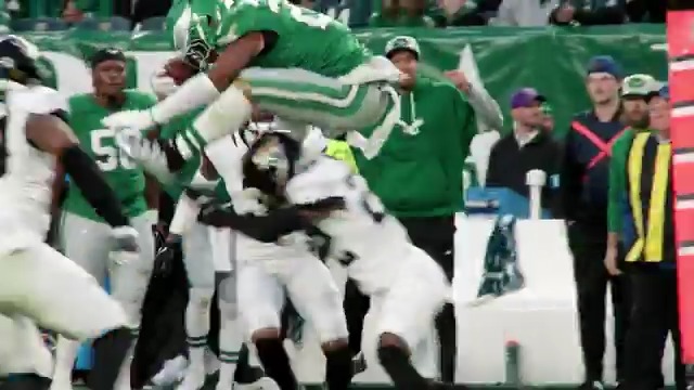 Saquon's reverse hurdle: Iconic America's Game: The 2024 Philadelphia Eagles on NFL Network