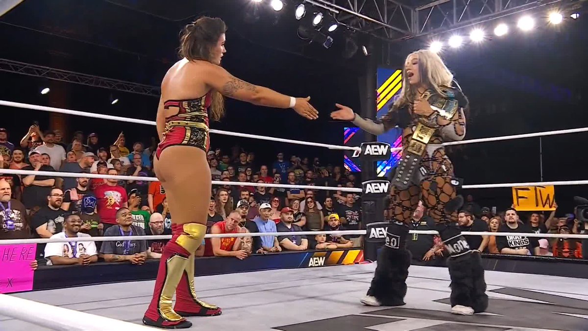 RIHO IS BACK! Watch #AEWDynamite LIVE on TBS &amp; HBO Max