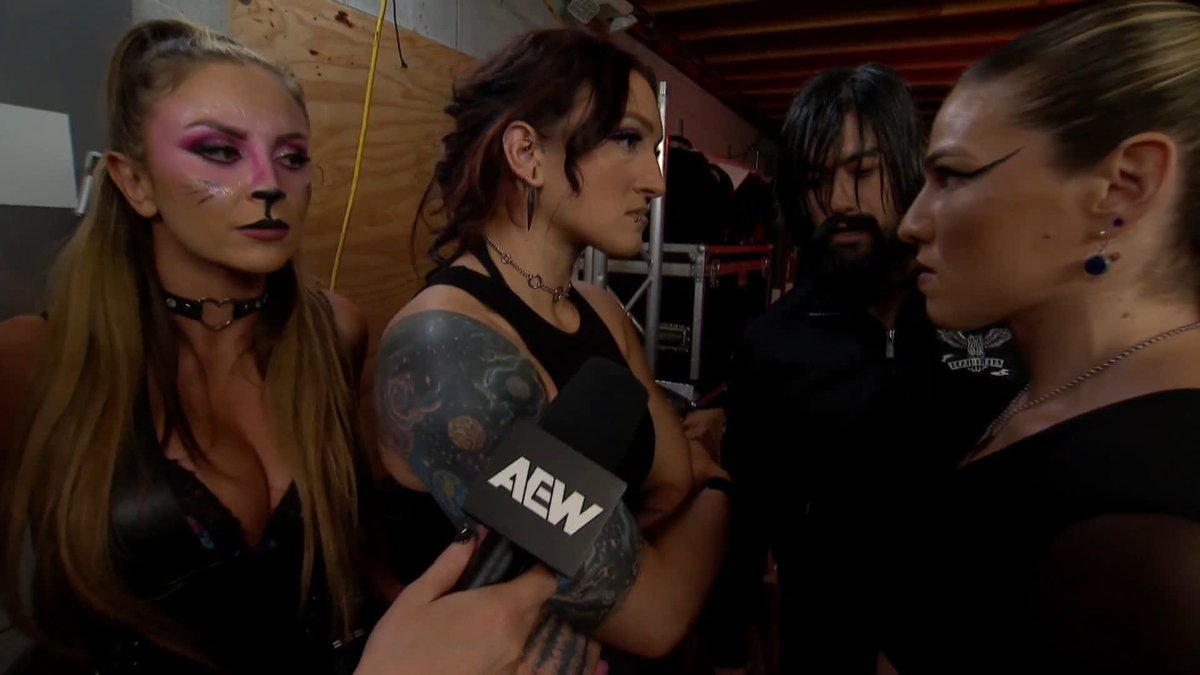 .Harley Cameron and Kris Statlander speak on their tag team debut last week, while the Death Riders deliver a message of their own. Watch #AEWDynamite LIVE on TBS &amp; HBO Max