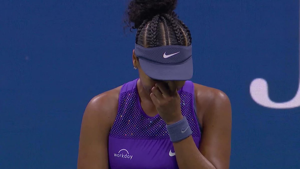 Look who is back. Naomi Osaka has returned the US Open semifinals.