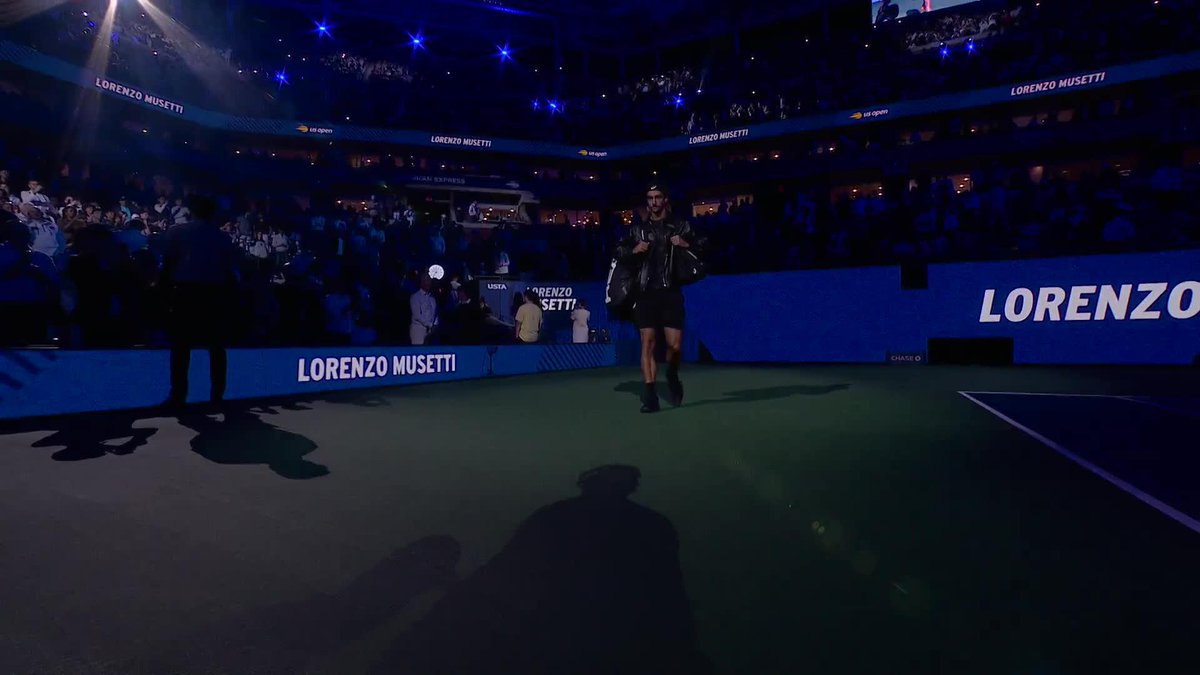 A top-10 matchup for the last semifinal spot. It's Sinner vs Musetti 🇮🇹
