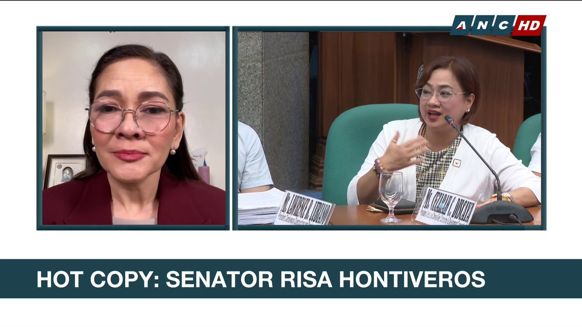 The collusion in flood control projects "has more layers," Senator Risa Hontiveros believes. She thinks it includes not just contractors but also officials from the DPWH, the Congress, and the Philippine Contractors Accreditation Board. #ANCHeadstart