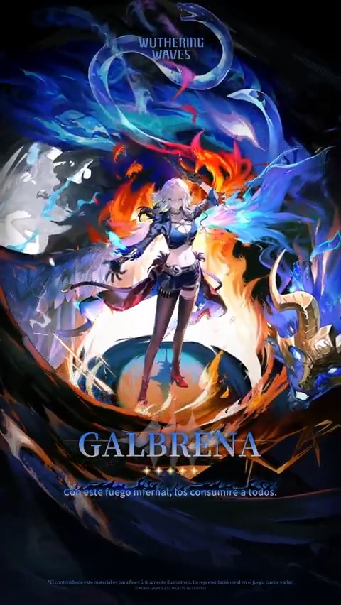Antropoceno de poslamento: Estrellas cruzadas — Galbrena Los monstruos están atrapados por el fuego eterno de Galbrena. Tienen dos opciones: ser purificados y convertirse en sus sirvientes… o quedar reducidos a cenizas. #WutheringWaves #Galbrena