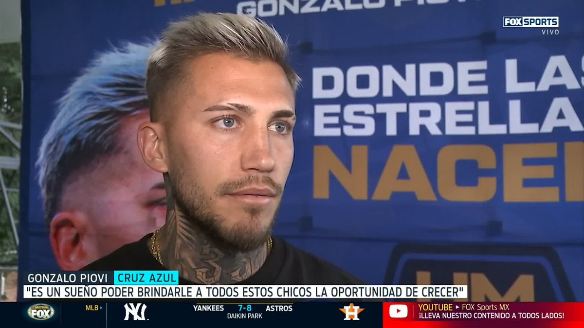 "QUE EL MEJOR DEL MUNDO TENGA LA INTENCIÓN DE LLEVARME ES UN ORGULLO" 🔥 #CentralFOX | Aunque no se dio su salida, Gonzalo Piovi asegura que el hecho de que Messi y el Inter lo buscaran habla de su nivel y de que está haciendo bien las cosas. David Espinosa 🥸 con el reporte.