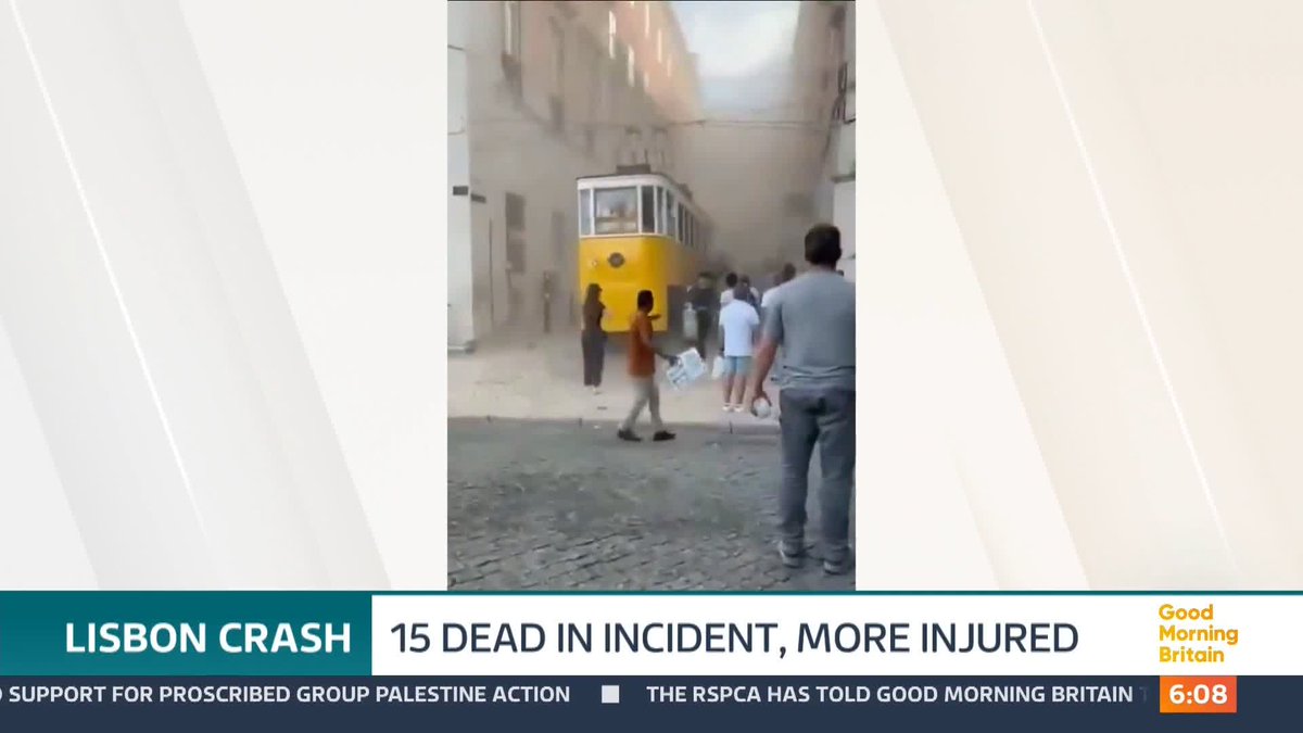 Portuguese authorities are investigating after the Gloria funicular in Lisbon derailed and crashed, leaving at least 15 people dead and at least 18 injured, including foreign nationals. James Gooderson has this report.