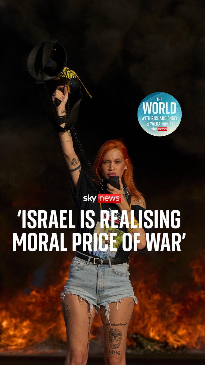 "We've started seeing what the world is seeing." Israeli Gil Dickmann had family members killed and kidnapped by Hamas. But he wants the #Gaza war to end 🎧 Listen to Richard Engel and Yalda Hakim discuss whether the sentiment is changing in Israel 👉