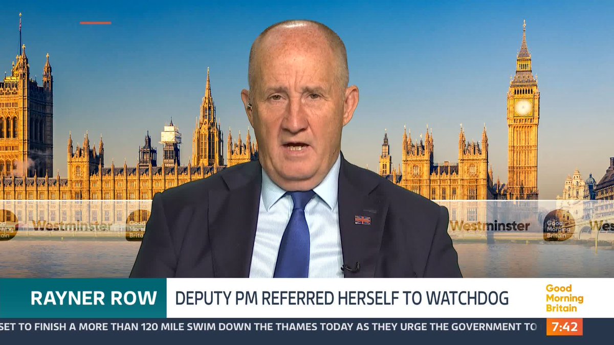 Deputy Prime Minister Angela Rayner faces mounting pressure to resign this morning after underpaying £40,000 in stamp duty on her flat in Hove. Among the critics is the Conservative Party Chairman, Kevin Hollinrake MP, who reported the issue to HM Revenue and Customs.