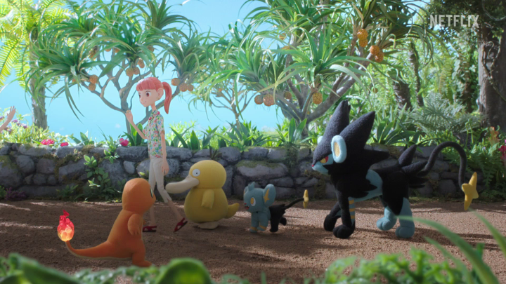 Netflixシリーズ「ポケモンコンシェルジュ」の新エピソードが配信されたよ! 船から降りてきたお客様はコリンクとレントラー。 コンシェルジュのハルとコダックは、どんなおもてなしをするのかな? #Netflix #ポケモンコンシェルジュ