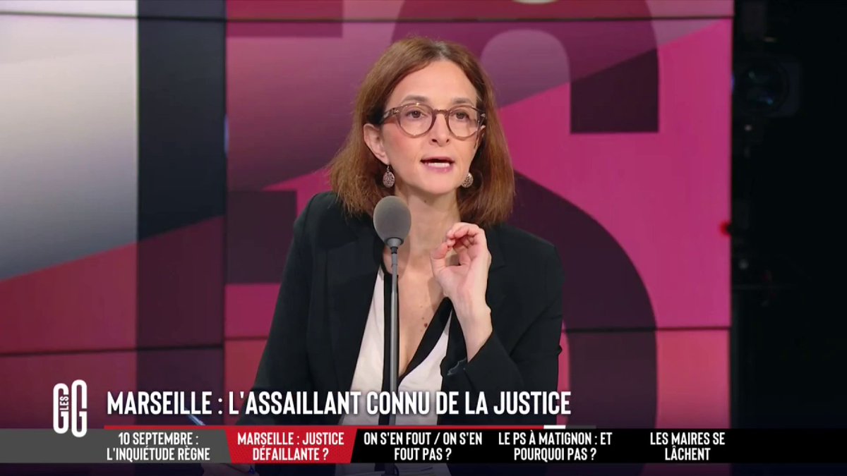 🔪 Marseille : L'assaillant connu de la justice 🗣️ Barbara Lefebvre : "Il a poignardé son neveu et il ne va pas en prison parce qu'il a fait appel. Une femme politique est inéligible alors qu'elle fait appel. Ça doit être plus grave d'avoir pris de l'argent à l'UE." #GGRMC