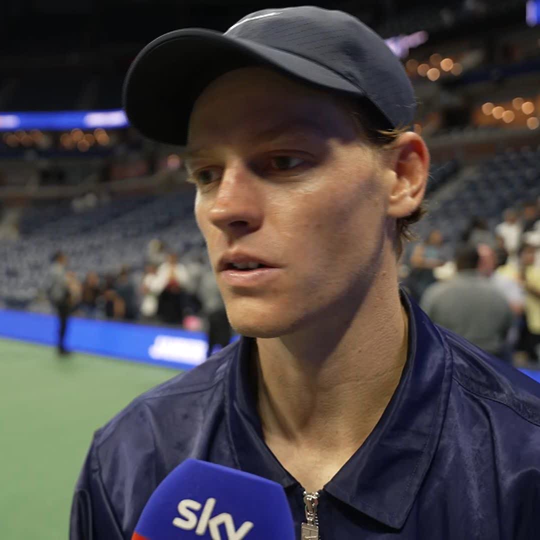 "Special occasion, special tournament, so let's see what's coming" 💫 Jannik Sinner is one step closer to retaining his US Open title as he progresses to the semi-finals 🎾