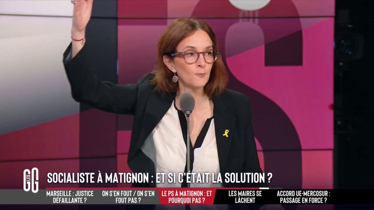 🤔 Un socialiste à Matignon… Et si c’était la solution ? 🗣️ Barbara Lefebvre : "On est à côté de nos pompes. Pendant que les autres pays avancent, nous, on se demande si on va mettre Olivier Faure ou Lucie Castets. Il faut une démission et une élection présidentielle." #GGRMC