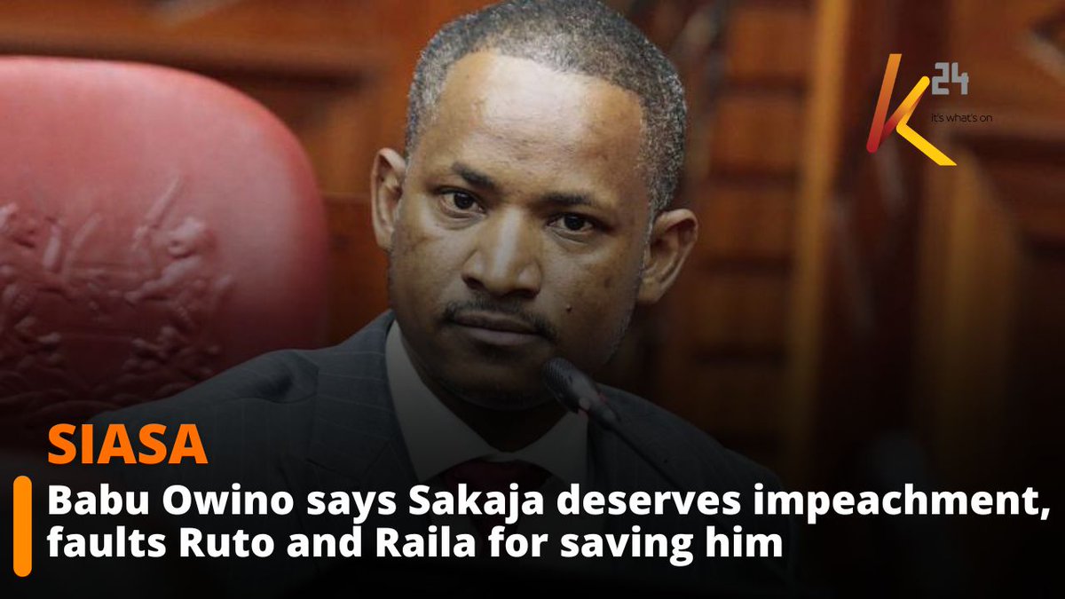 Babu Owino says Sakaja deserves impeachment, faults Ruto and Raila for saving him