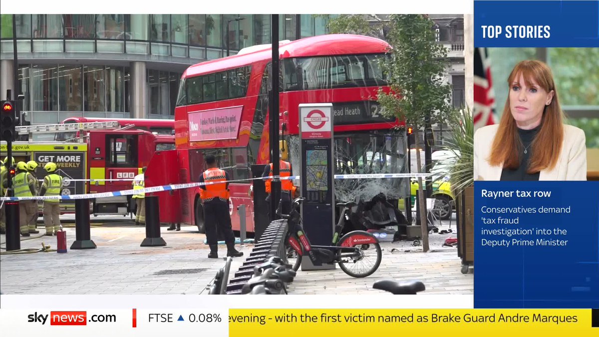 BREAKING: A bus has crashed at Victoria station in London. A number of people have been taken to hospital but Sky News understands no fatalities have been reported. Latest ➡️ 📺 Sky 501, Virgin 602, Freeview 233 and YouTube