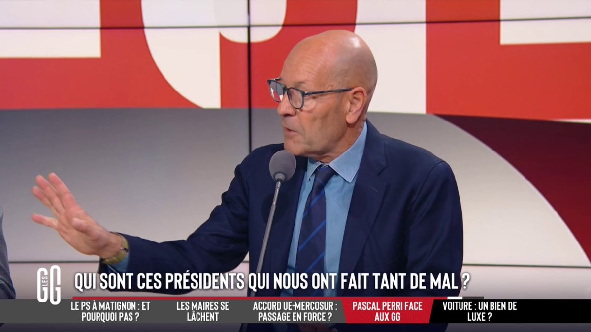 🤨 Avant Macron, quel président nous a fait le plus de mal ? 🎙️ Pour PERRI : "Le champion de la dette, c'est Nicolas Sarkozy." #GGRMC