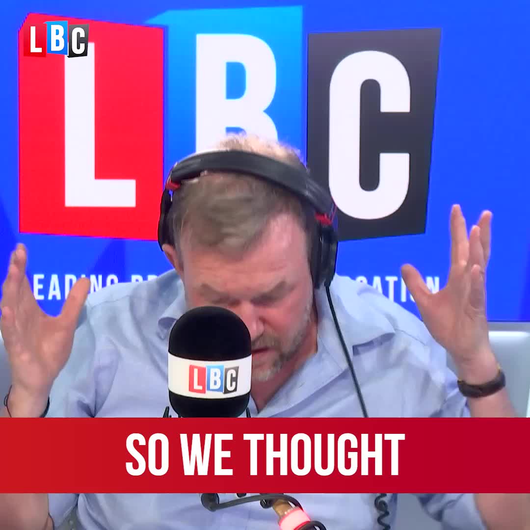 ‘You’re allowed to invent words… but they have to mean something.’ James O’Brien struggles to get his head around this week’s Unhinged Headline, which claims the UK has fallen into ‘anarcho-tyranny’.