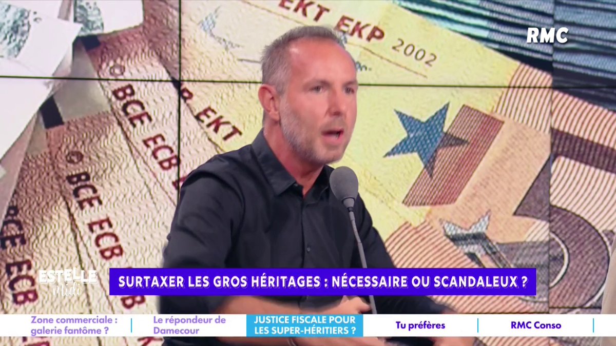 💶 Surtaxer les gros héritages 🎙️ Jean-Philippe Doux : "J'ai toujours été contre les castes sociales ! Je viens de rien, je trouve ça anormal que d'autres naissent rentiers... Je trouve ça anormal que depuis des siècles, la fortune appartienne aux mêmes familles !" #EstelleMidi