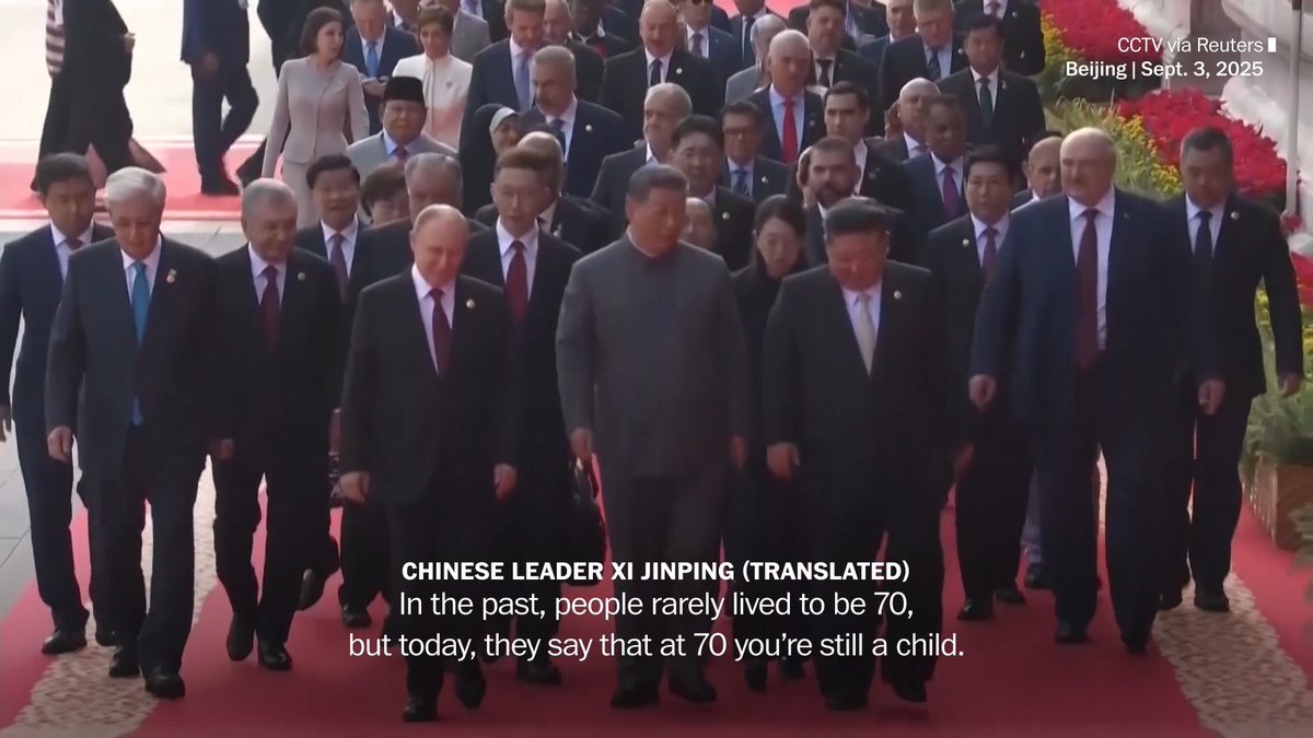 A hot mic captured a conversation between Chinese leader Xi Jinping and Russian President Vladimir Putin, both 72, as they chatted about human longevity, organ transplants and the possibility of living forever.