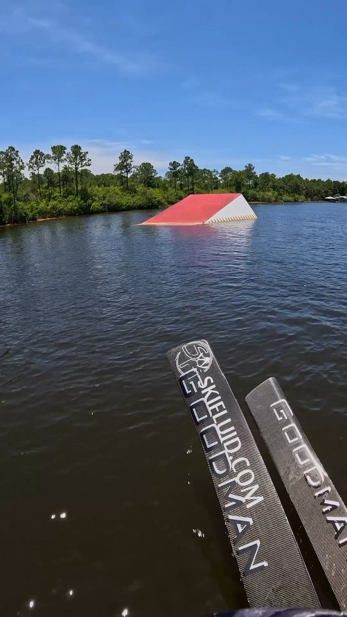 Jack Critchley, you are cleared for takeoff 🫡 This 230ft launch earned him a $500 after submitting the POV to GoPro Awards via the GoPro Quik app 👉 #GoPro #GoProYourSummer #POV #Waterski #BigAir #LakeLife