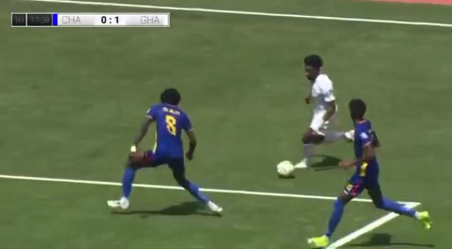🇬🇭 Mohammed Kudus with some brilliant wing play to provide that assist to Jordan Ayew.