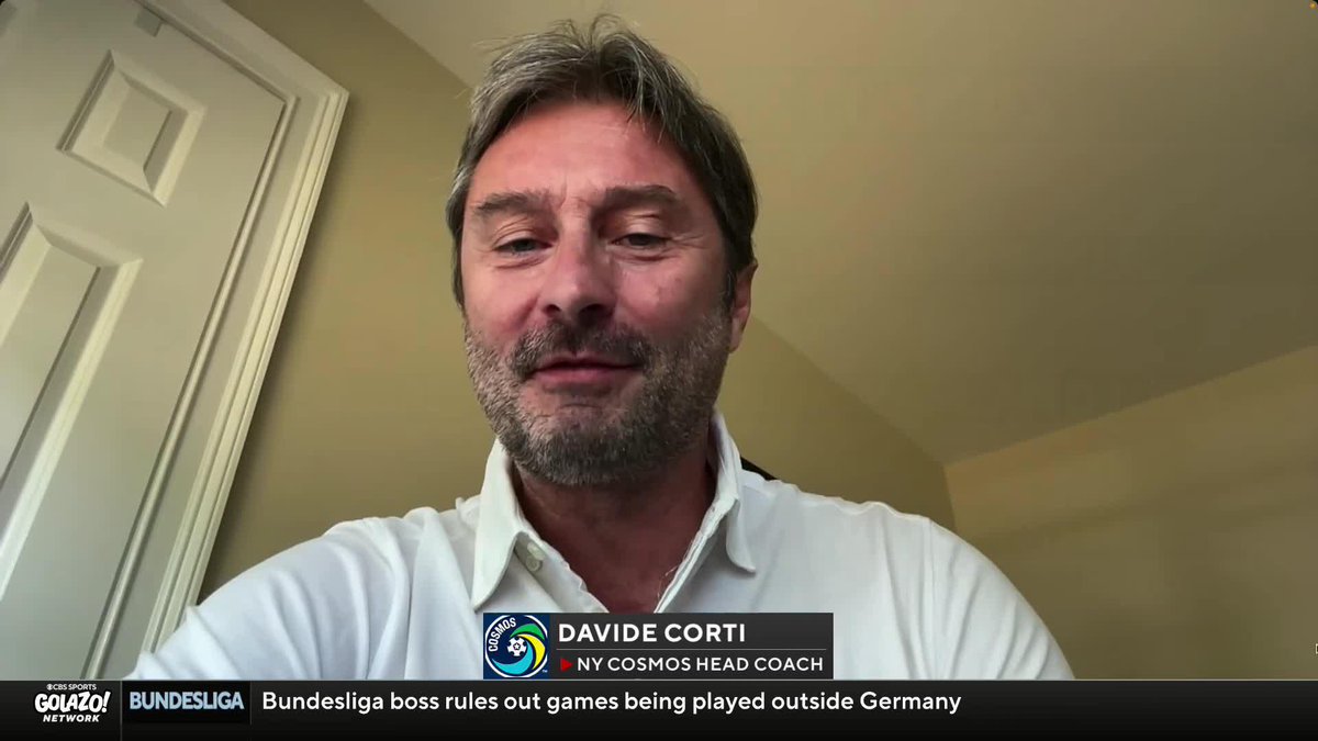 One of the country’s most legendary clubs is ready for a new era ✨ Davide Corti is revealed as the new head coach of the New York Cosmos live on Morning Footy 👏