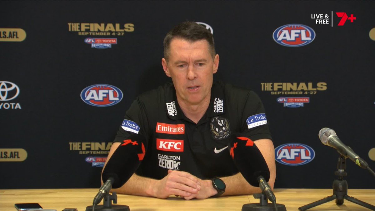 "When I first heard it (the boos), I thought 'Oh that's disappointing'." 🗣️ Craig McRae on the boos for Isaac Quaynor