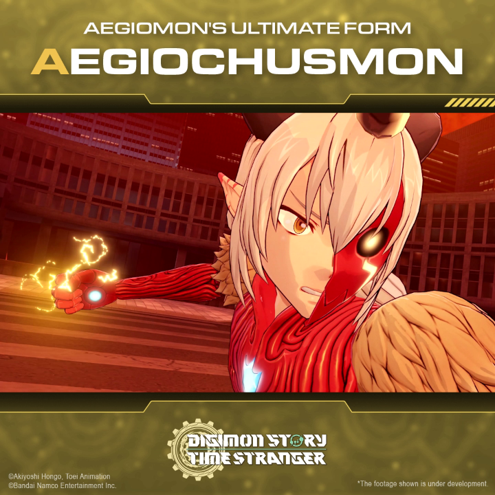 Aegiochusmon Aegiomon's Ultimate form Special Move: Bolt Break Knockdown #TimeStranger
