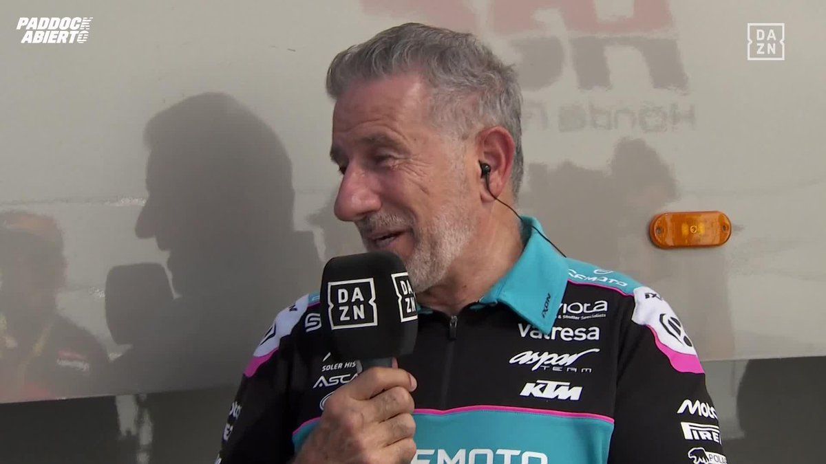 🗣️"No lo vendas, no lo vendas" Jorge Martínez Aspar sobre lo que le dijo Gigi Dall'Igna sobre David Alonso 👀 #CatalanGP #MotoGP 🏁