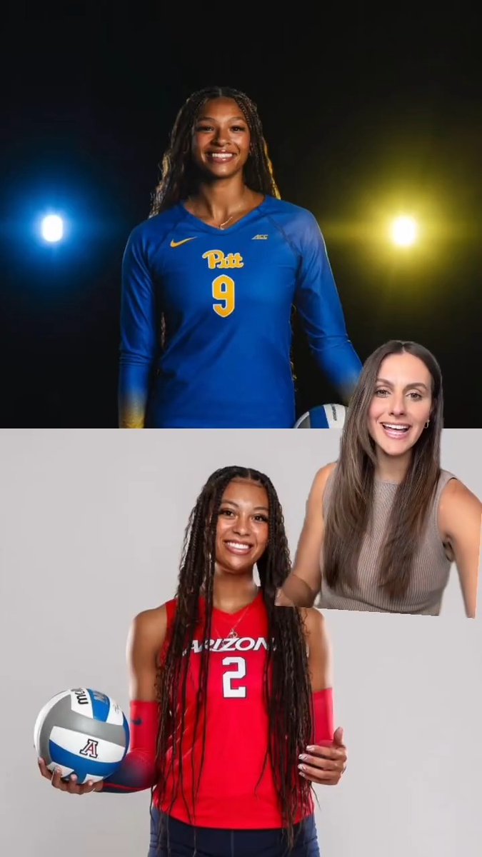 Sisters playing volleyball 🫶🤩 Michella Chester highlights some sisters playing #NCAAWVB