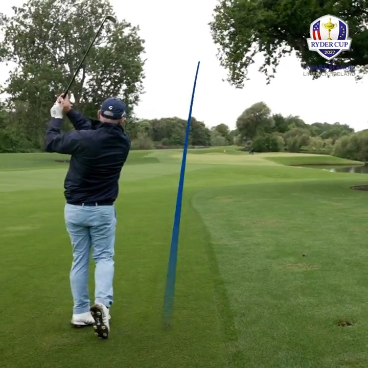 You never lose it, Paul McGinley 😏 Can Iona Stephen beat Paul McGinley over nine holes at Adare Manor.