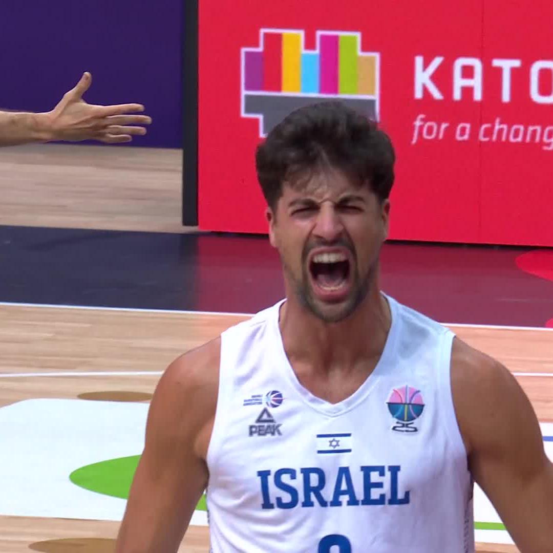 You can't stop the unstoppable ⚡️ #EuroBasket x איגוד הכדורסל הישראלי