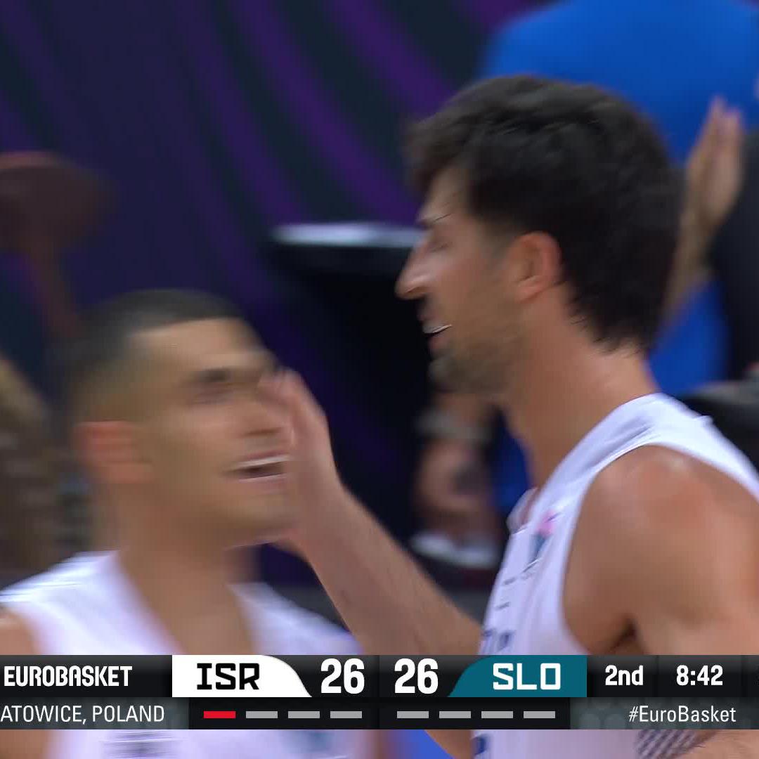 Israel running the court, making things work ⚙️ #EuroBasket x איגוד הכדורסל הישראלי