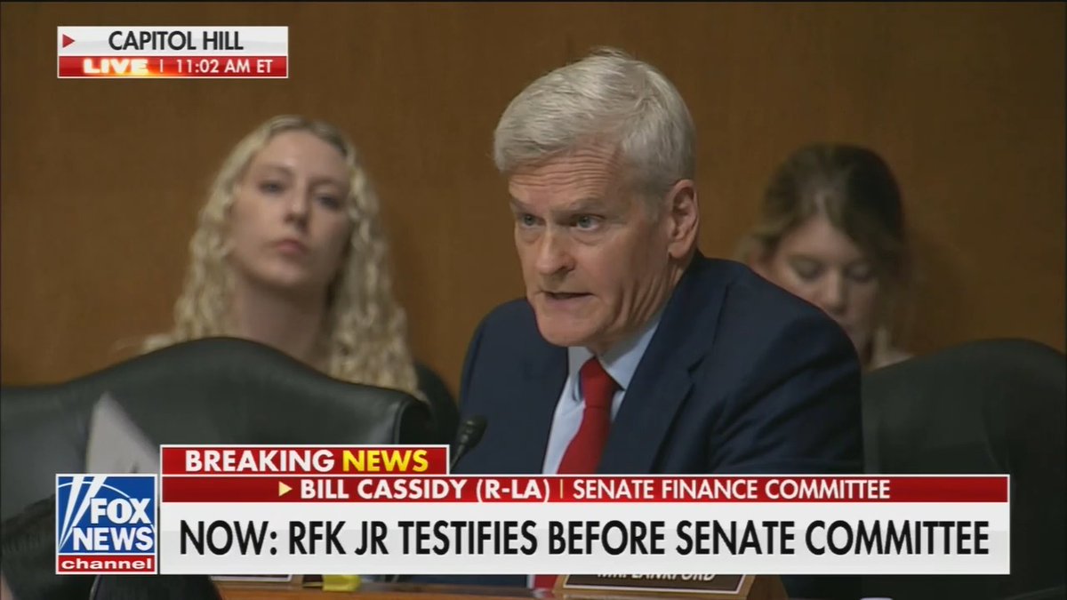 Sen. Cassidy: This is from Erick Erickson, a conservative. 'My wife has stage 4 lung cancer. She is one of the people the COVID vaccine helps. Thanks to the current mess that HHS, CVS is unable to get her vaccine.'