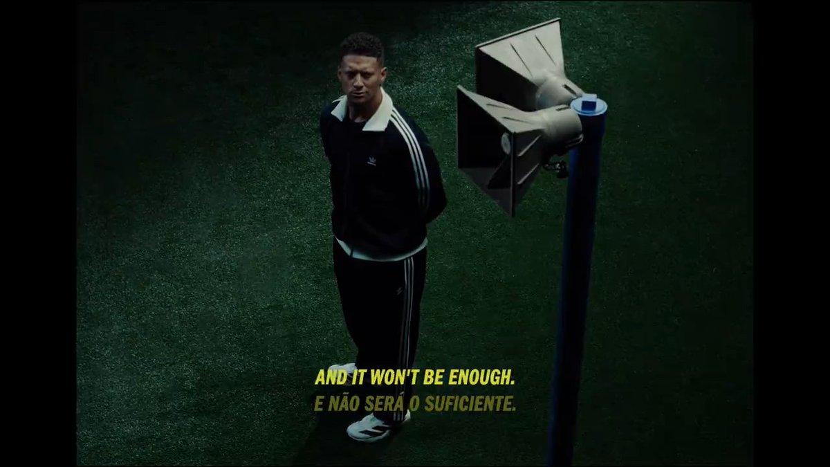 Whether it’s in English or Portuguese, the message stays the same. Seja em Inglês ou Português, a mensagem permanece a mesma. Patrick Mahomes II 🗣️ Kaka