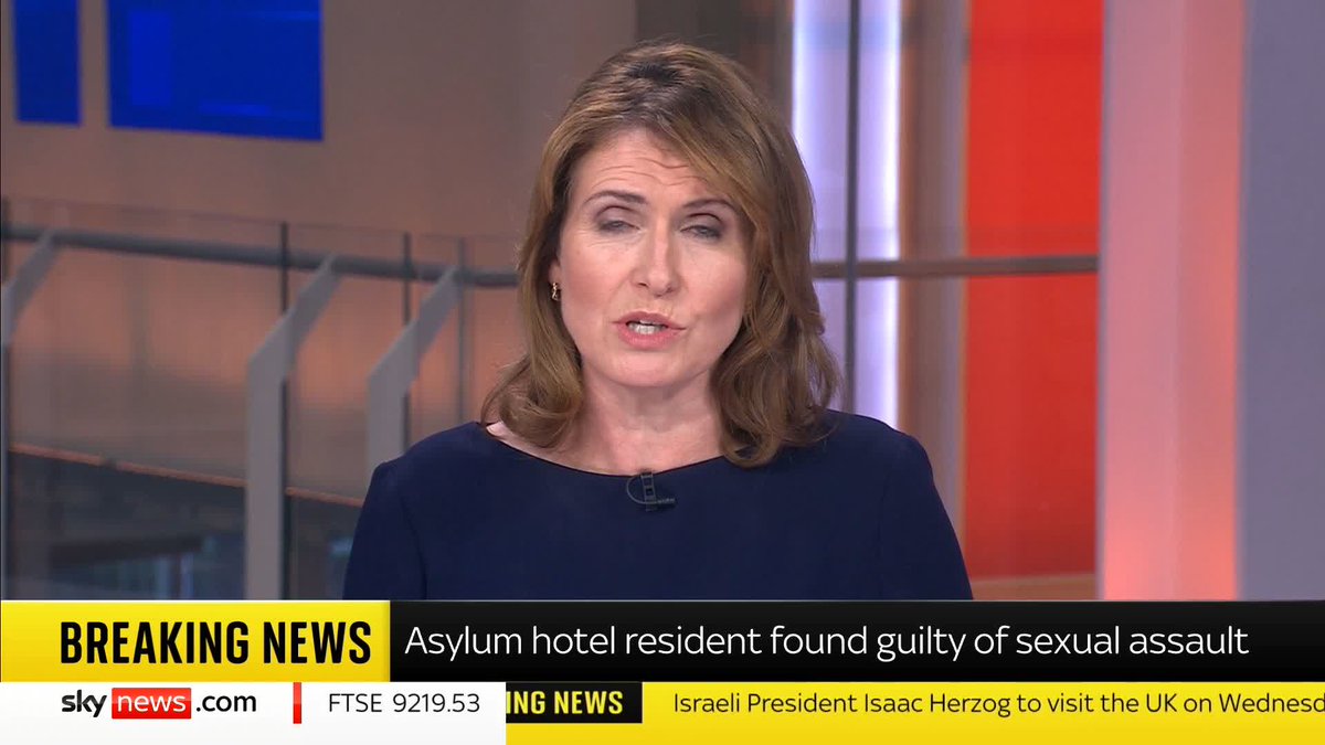BREAKING: Man whose arrest sparked Epping hotel protest found guilty of sexual assault Tom Parmenter reports from outside Chelmsford Crown Court ⬇ 📺 Sky 501, Virgin 602, Freeview 233 and YouTube