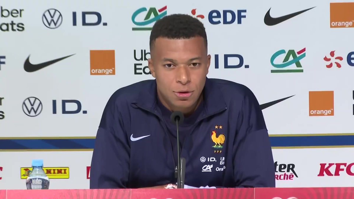 💬 Kylian Mbappé en conférence de presse : « J'ai grandi en tant que capitaine. Je commence à essayer de comprendre mieux certaines choses, essayer de toujours être fédérateur. »